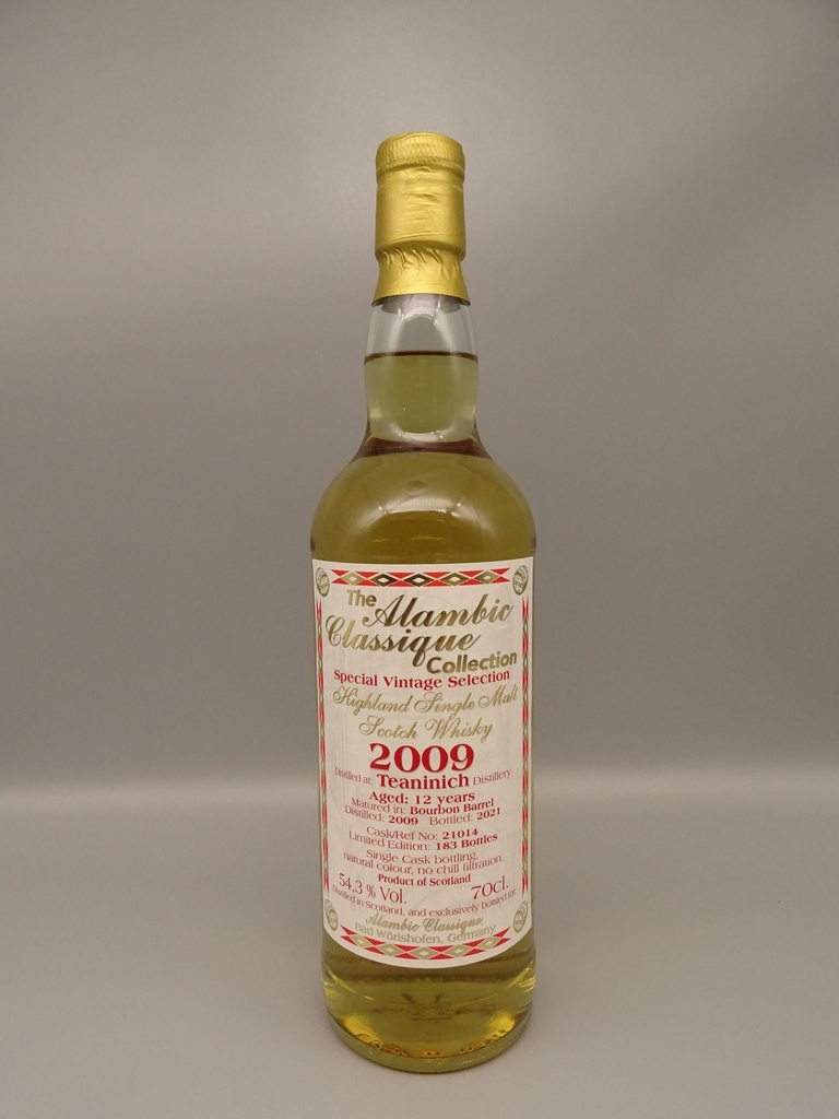 Teaninich 2009/2021 12yo Bourbon Barrel 54,3%