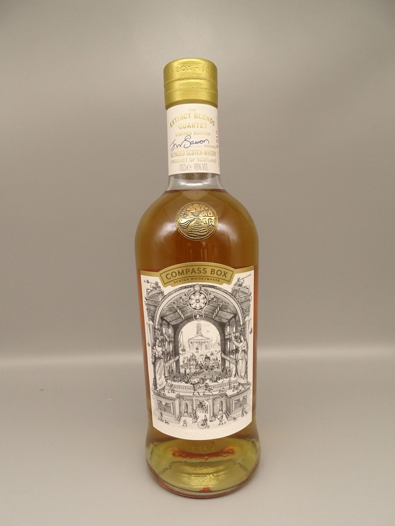 Compass Box The Extinct Blends Quartett METROPOLIS 2023 49,0%