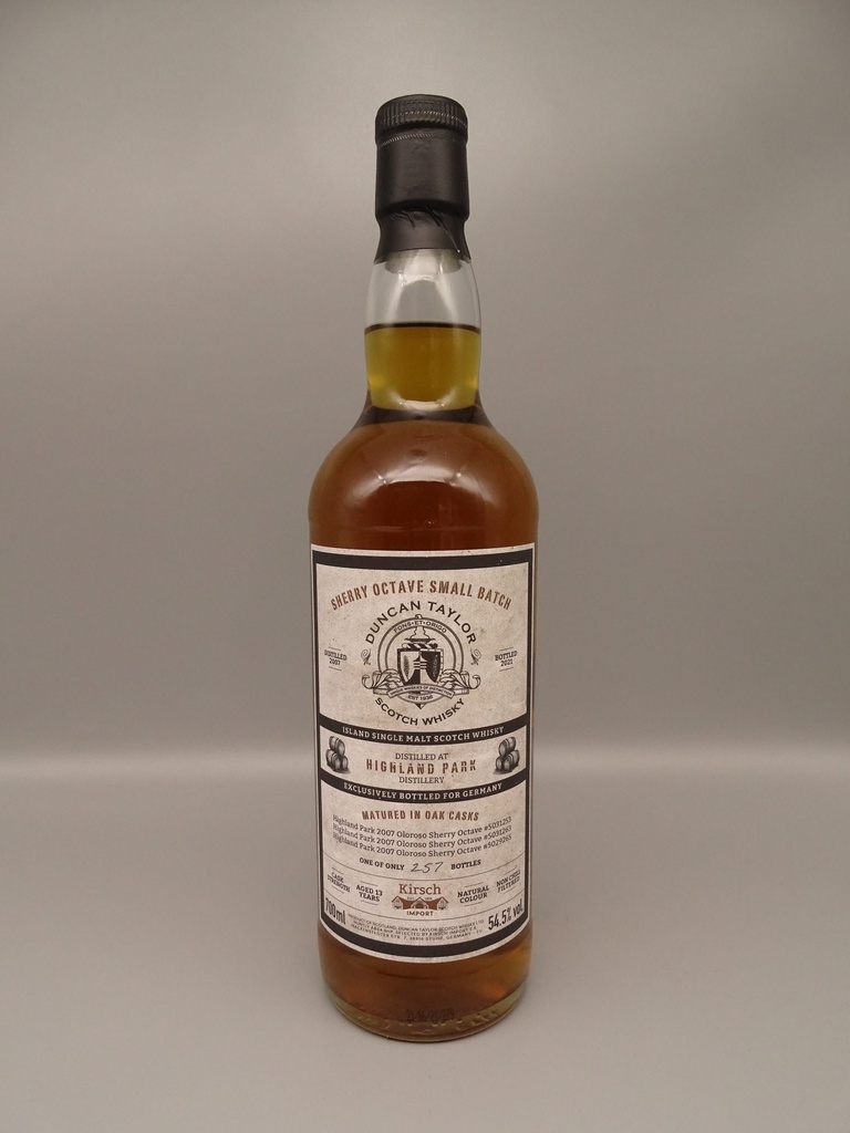 Highland Park 2007/2021 13yo Oloroso Octave "Kirsch Import" 54,5% Cask Strength