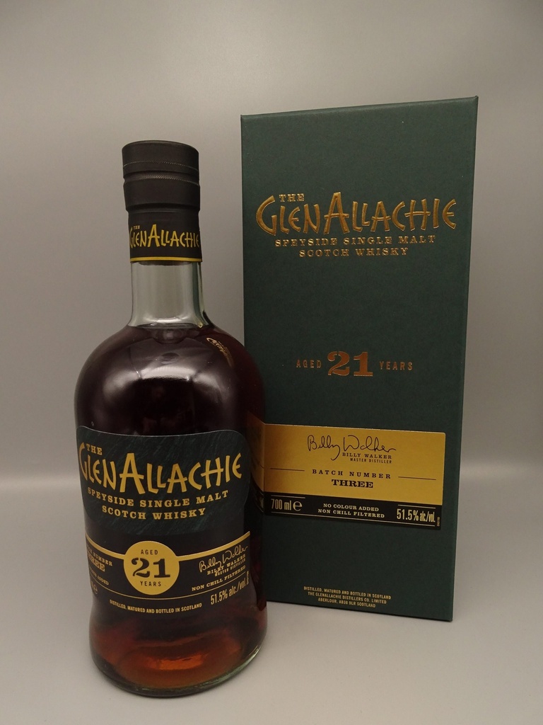 GlenAllachie 21yo Batch #03 51,5%