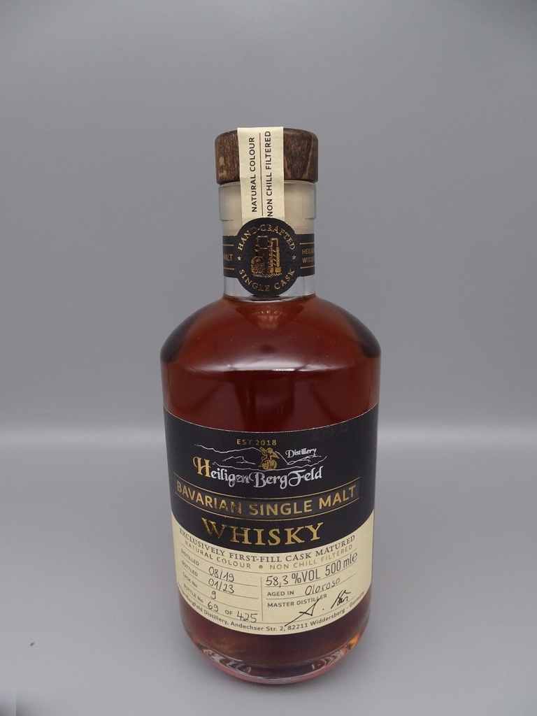 HeiligenBergFeld 2019/2023 Cask No. 9 First Fill Oloroso 58,3% 500ml