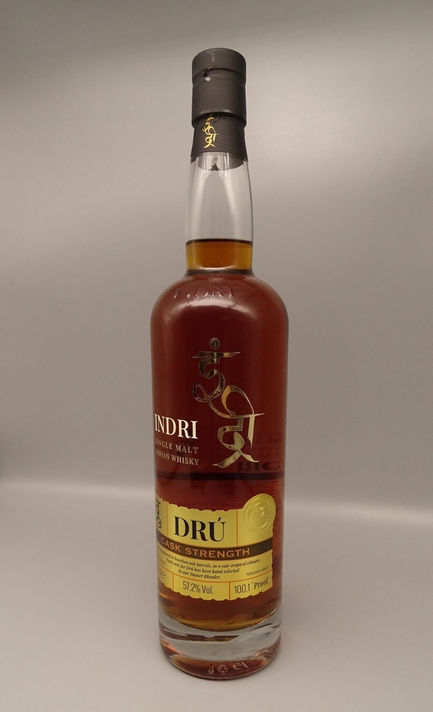 Indri DRU 5yo Single Bourbon Cask Strength 57,2%%