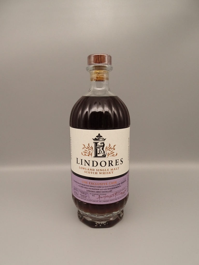 Lindores Abbey Distillery 2018/2022 3yo Sherry Butt No. 2018/0588 57,4%