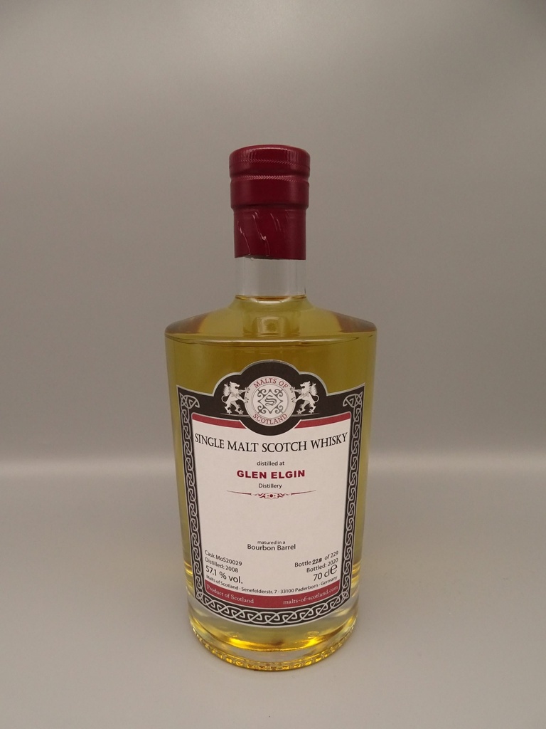 Glen Elgin 2008/2020 Bourbon Single-Barrel 57,1% Cask Strength