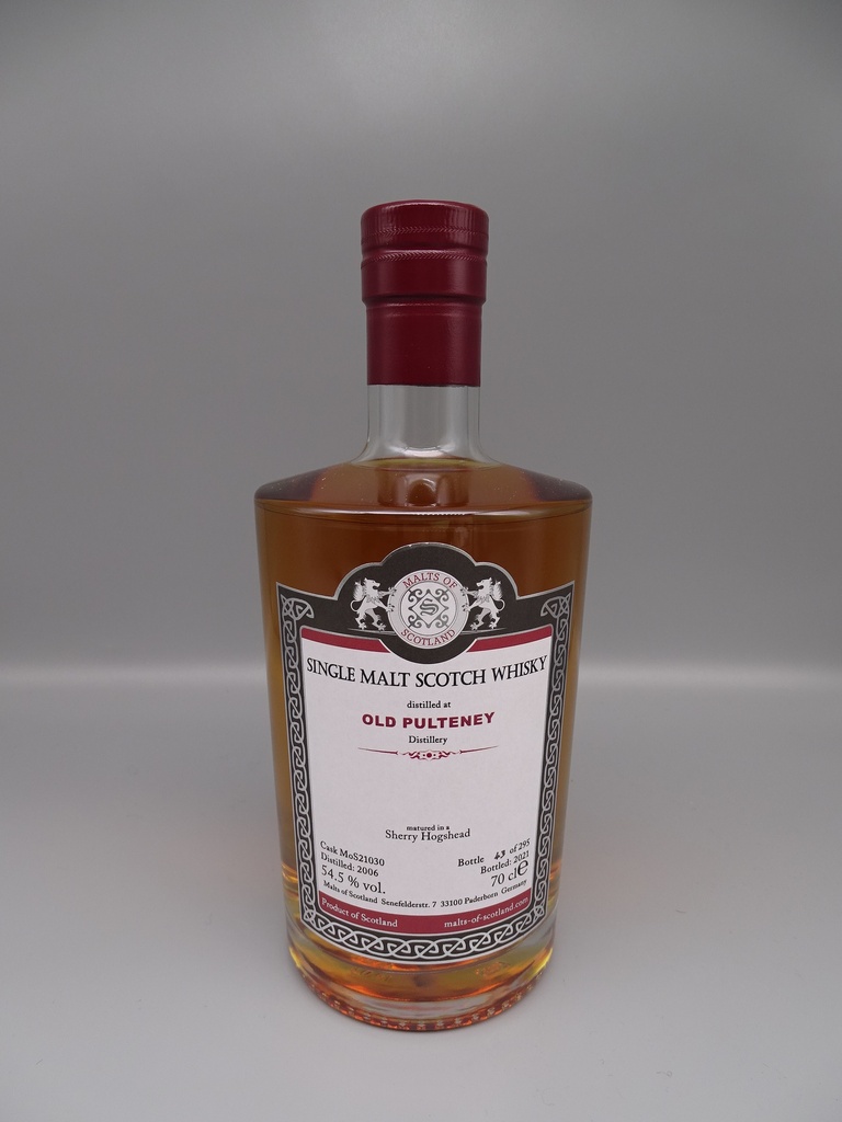 Old Pulteney 2006/2021 Sherry Hogshead 54,5%
