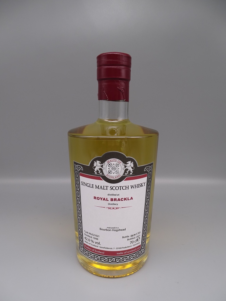Royal Brackla 1998/2021 Bourbon Hogshead 42,0%