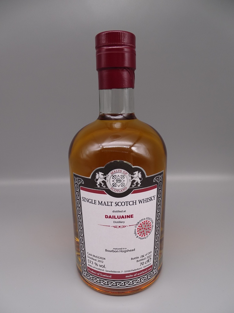 Dailuaine 2012/2022 Bourbon Hogshead 57,1%