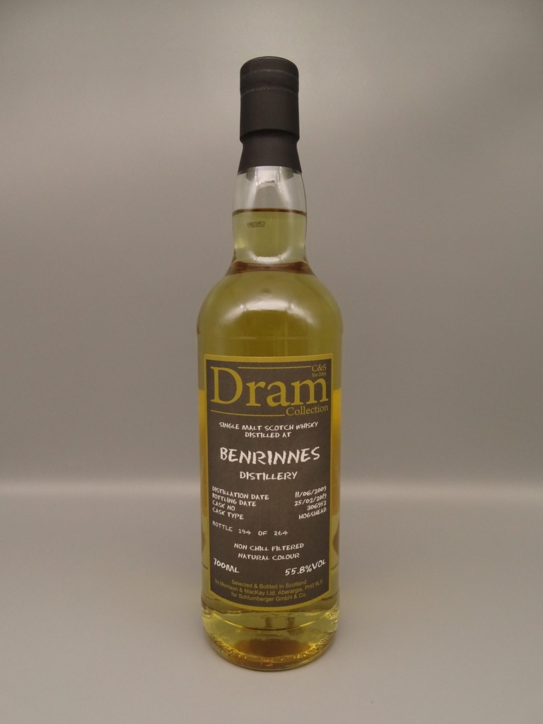 Benrinnes 2009/2019 9yo Bourbon Hogshead 55,8%