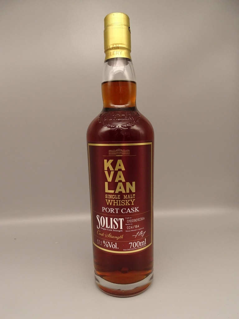 Kavalan Solist Port Cask 57,1% Cask Strength
