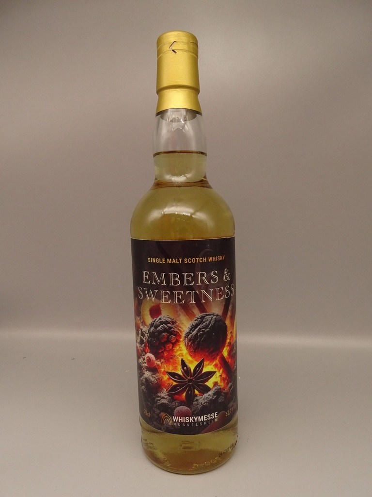Ruadh maor (peated Glenturret) 2014/2024 9yo "EMBERS & SWEETNESS" Rüsselsheim 2025 Bourbon Hogshead 62,7%