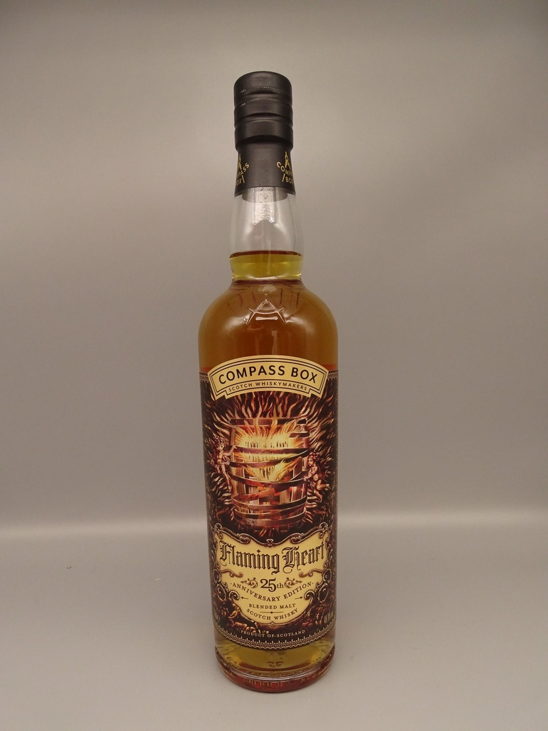 Flaming Heart 2025 25th Anniversary Edition Blended Malt Scotch Whisky 48,9%