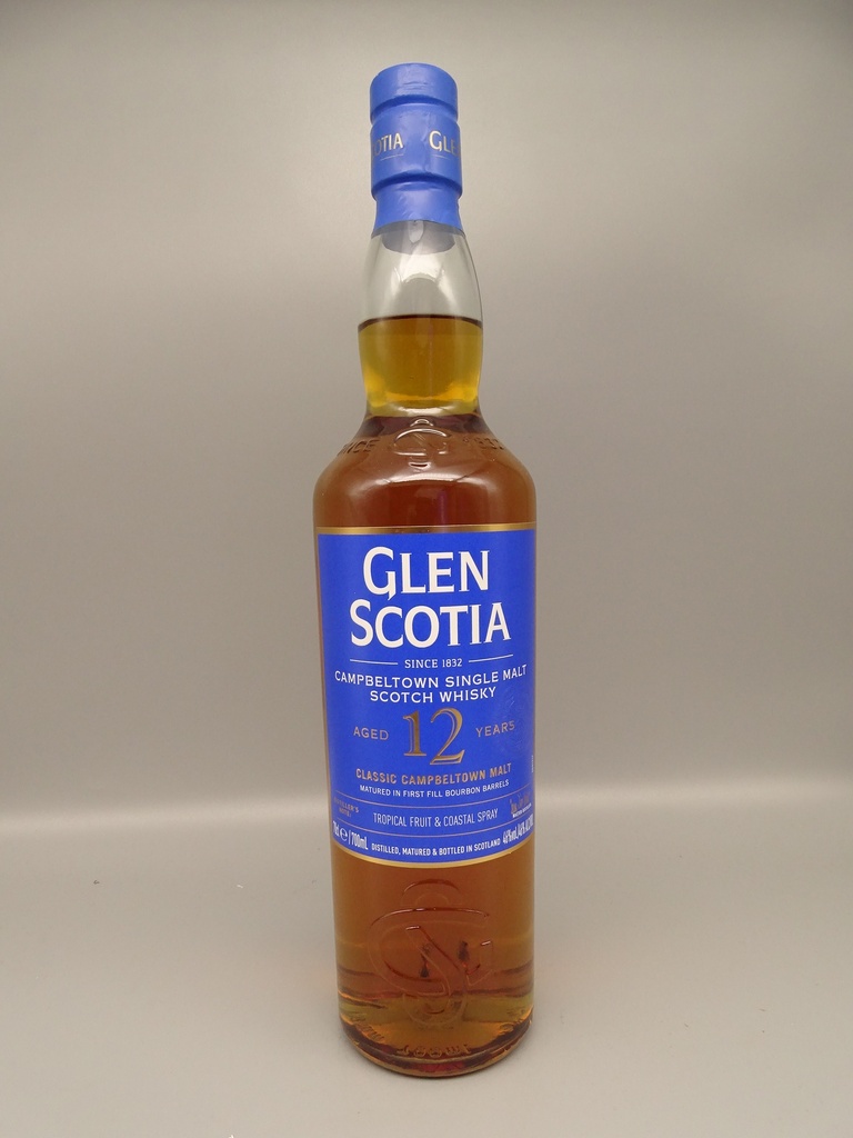 Glen Scotia 12yo 1st Fill Bourbon Casks 46%