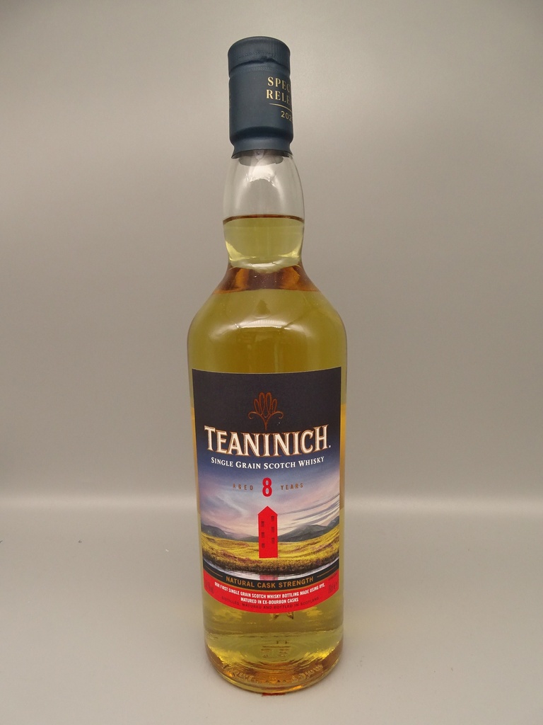 Teaninich 8yo Special Release 2025 „Daring Rye“ Single Grain Scotch Bourbon Casks 60,3%