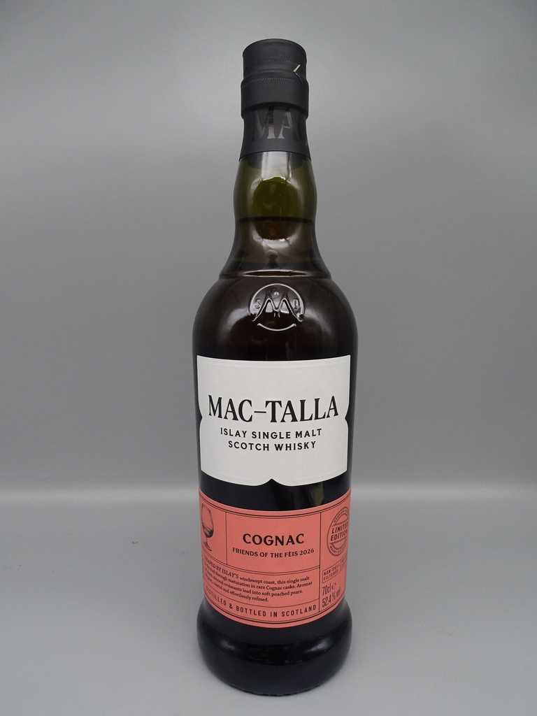 Mac-Talla Friends of Feis 2026 Cognac Limited Edition52,4%