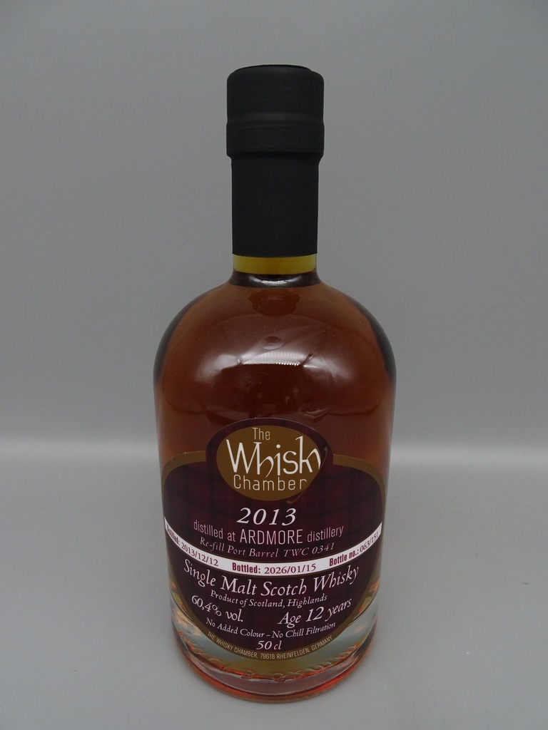 Ardmore 2013 12yo Refeill Port Cask 60,4%