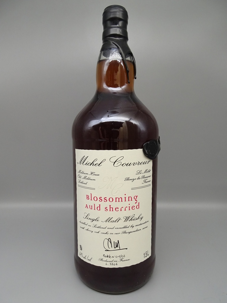 Michel Couvreur BLOSSOMING AULD SHERRIED Single Malt 48% (NEUE Abfüllung) MAGNUM