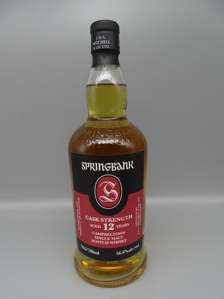 Springbank 12yo Cask Strength Spring 2026 100 % Bourbon Casks 56,6%