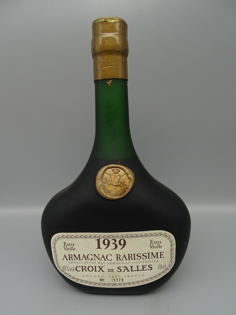 Armagnac 1939 Extra Vielle Armagnac Croix de Salles 40%