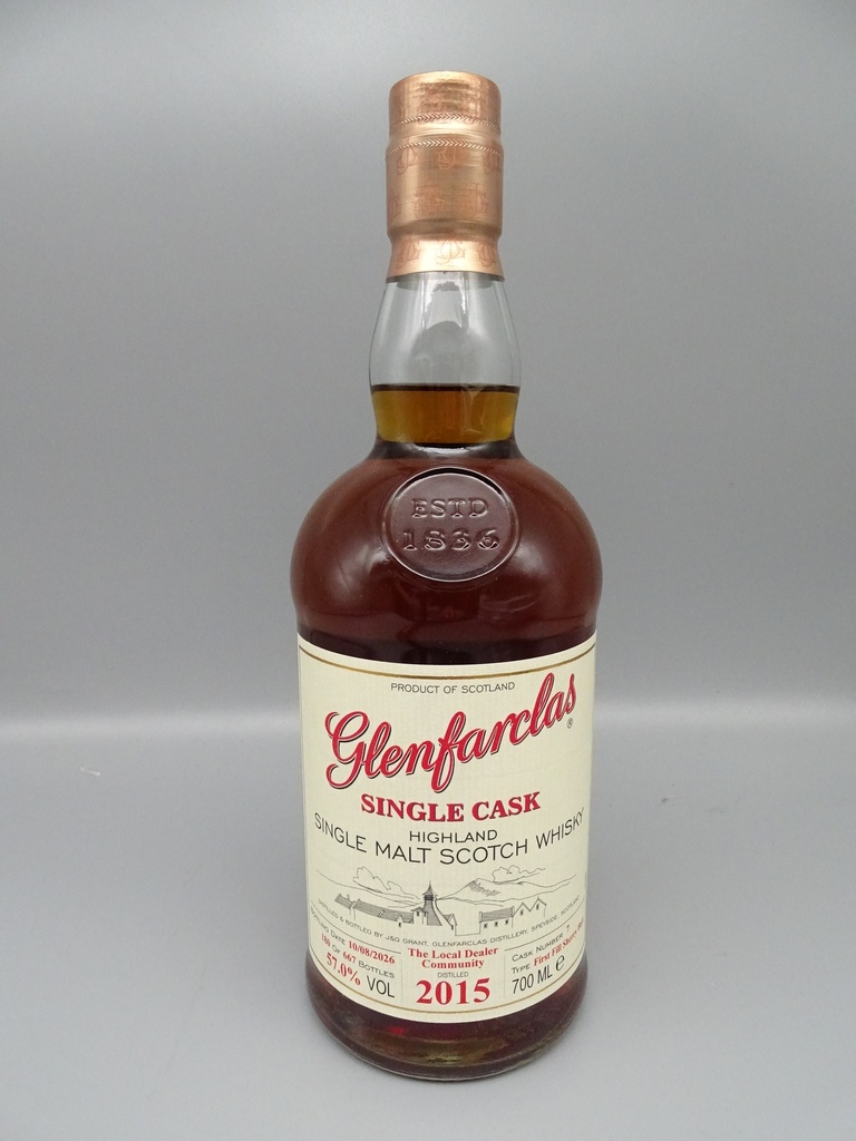 Glenfarclas Single Sherry Cask 2015 Local Dealer Community 57%