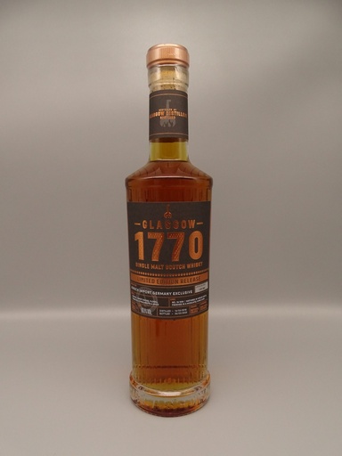 Glasgow 1770 Distillery 2018/2022 3yo Moscatel Single Cask for Kirsch 60,1%