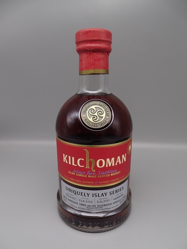 Kilchoman Vintage 2012 Uniquely Islay Series #5/7 Cask 552/2012 Fresh Oloroso Cask unpeated 56,6%