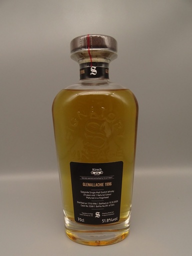 GlenAllachie 1996/2020 23yo Hogshead No. 5268 51,8%
