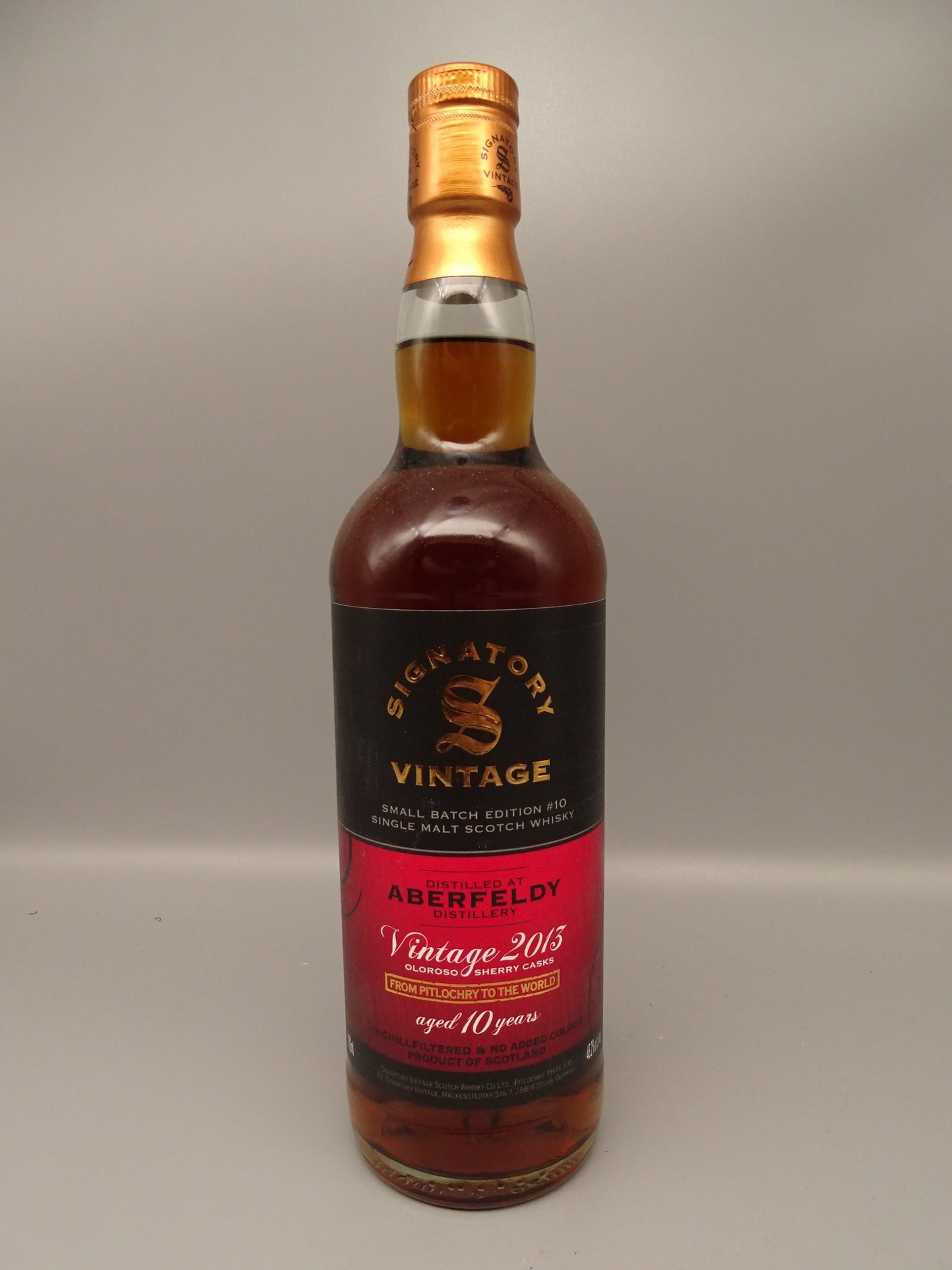 Aberfeldy 2013 10yo Signatory Small Bach #10 48,2% | Whisky For Life