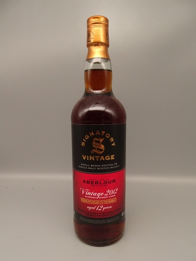 Aberlour 2012 12yo Signatory Small Bach #9 48,2%