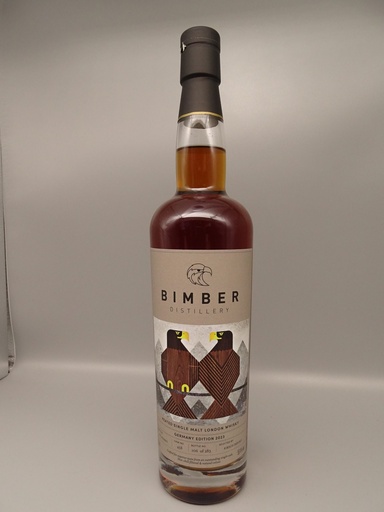 Bimber Single Malt London Whisky Peated PX Sherry Cask #458 for Germany 59,4%