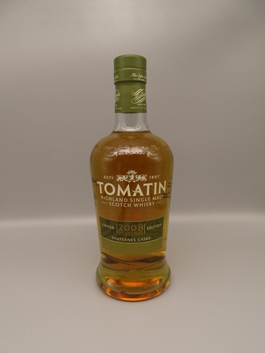 Tomatin French Collection 3y Sauternes Casks Finish 46%