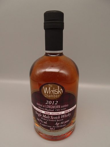 Longmorn 2012/2022 10yo Oloroso Hogshead 54,7%