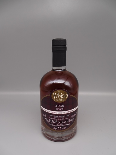 [P0005038] Tomatin 2008/2019 Sherry HH #900049 56,3% 500ml