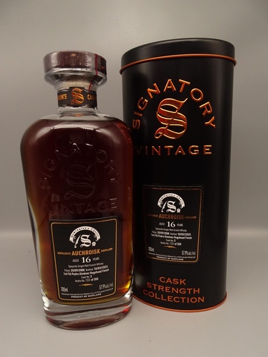 [P0005254] Auchroisk 2008/2025 16yo 1st Fill PX Hogshead Finish No. 3 Symingtons Choice 57,9%