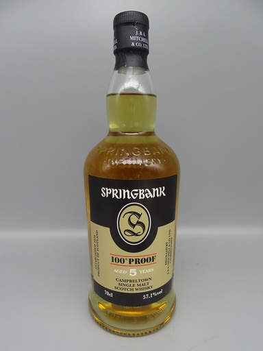 [P0005525] Springbank 5yo 100 Proof 57,1%