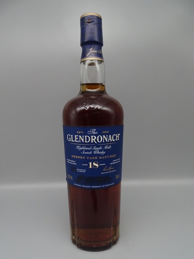 [P0005585] Glendronach 18yo Oloroso Sherry Casks Neue Ausstattung ab 2025 46%