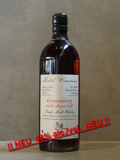 [P0005820] Michel Couvreur BLOSSOMING AULD SHERRIED Single Malt 48% (NEUE Abfüllung)