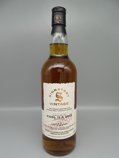 [P0005890] Caol Ila 2012/2026 13yo 1st Fill & Refill Oloroso Sherry Butts 100 Proof Ed. Nr. 70 57,1%