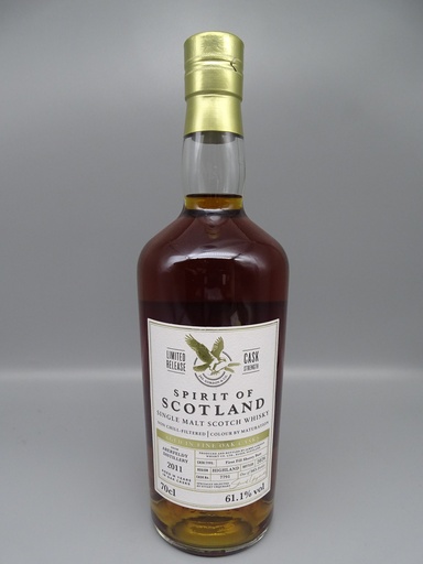 Aberfeldy 2011/2026 14yo 1st Fill Sherry Butt 7791 G&M Spirits of Scotland 61,1%