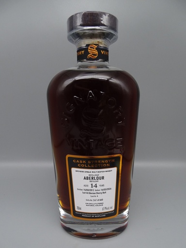 Aberlour 2012/2026 14yo 1st Fill Oloroso SherryButt #4 61,9%