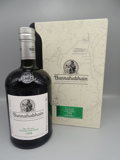 Bunnahabhain 1998 23yo Calvados Cask Finish Feis Ile 2022 49,7%