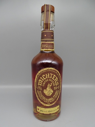 Michter's Toasted Barrel Finish Kentucky Sour Mash Whiskey 2025 43,0%