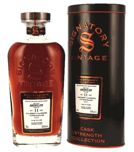 Aberfeldy 2014/2026 11 yo 1st Fill Oloroso Sherry Butt #2 59,3% Cask Strength