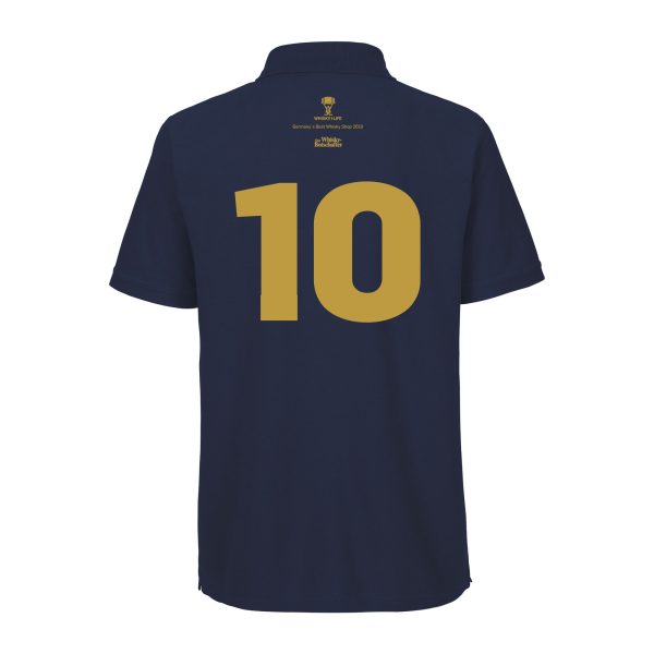 Polo-Shirt "WFL 10th Anniversary" Dunkelblau (versch. Größen XL~4XL) – Bild 2