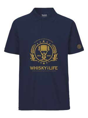 Polo-Shirt "WFL 10th Anniversary" Dunkelblau (versch. Größen XL~4XL)