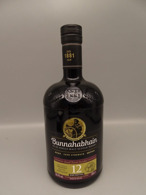 Bunnahabhain 12yo Cask Strength 2025 Release 56,4%