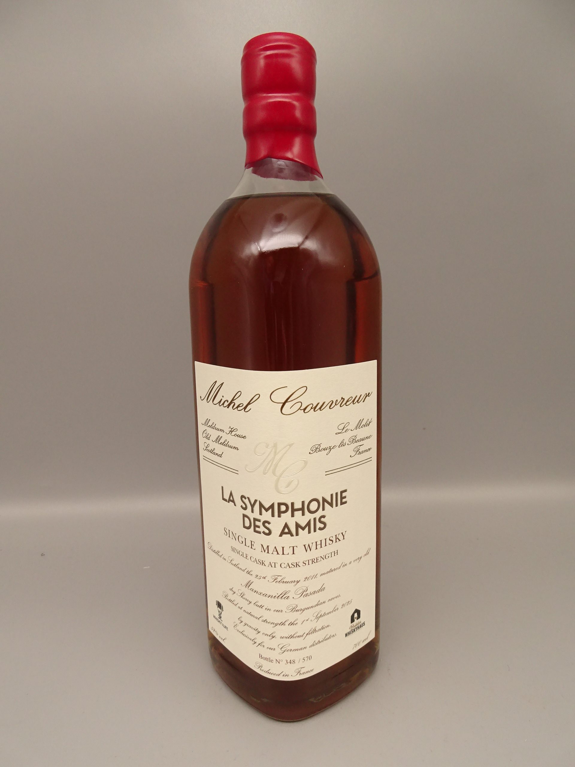 MC LA SYMPHONIE DES AMIS 2011/2025 14yo Manzanilla Single Cask Germany Exclusive 52% Cask Strength