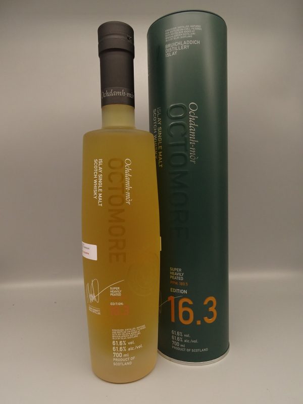 Octomore 16.3 Bourbon/PXC / SC Casks 189,5ppm 61,6% – Bild 3