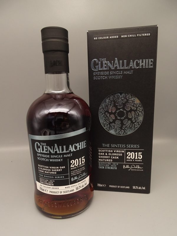 GlenAllachie 2015 9yo "Sinteis Part II" Virgin Oak & Oloroso Casks CS 58,2% – Bild 3