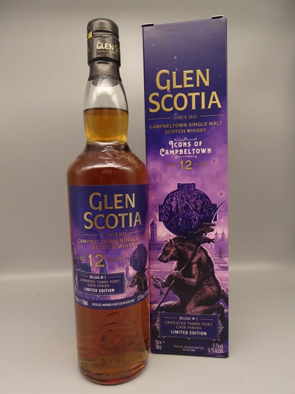 Glen Scotia 12yo "Icons of Campbeltown - The Wulver" #3 Unpeated Tawny-Port 51,7% – Bild 2