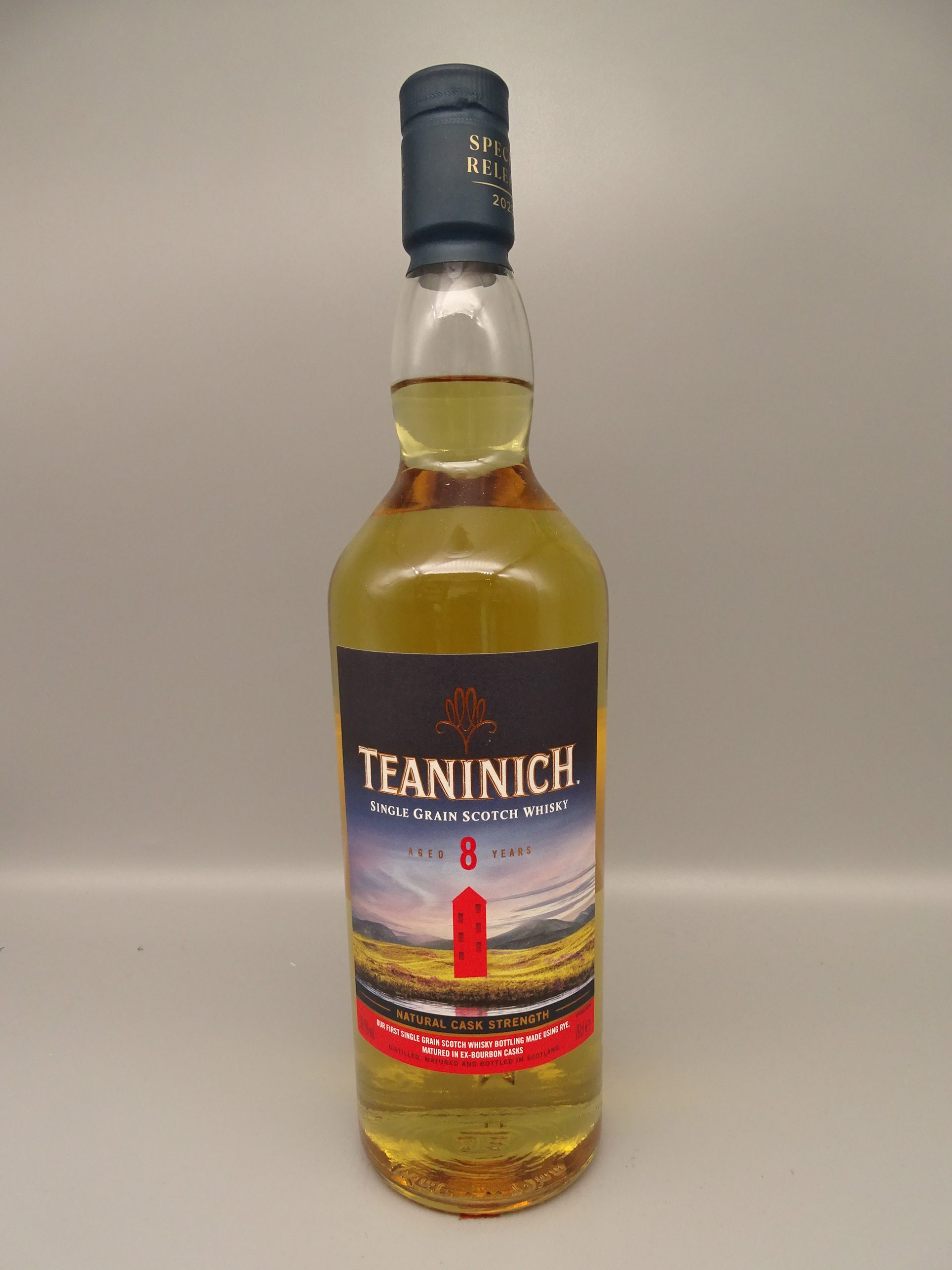 Teanninich 8yo Special Release 2025 "Daring Rye" Single Grain Scotch Bourbon Casks 60,3%